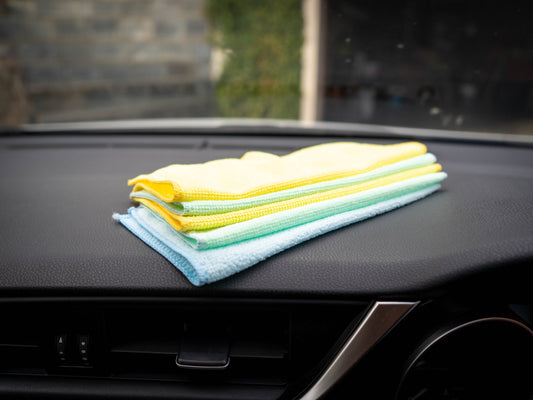 5PC Premium Microfibre Cloth Set